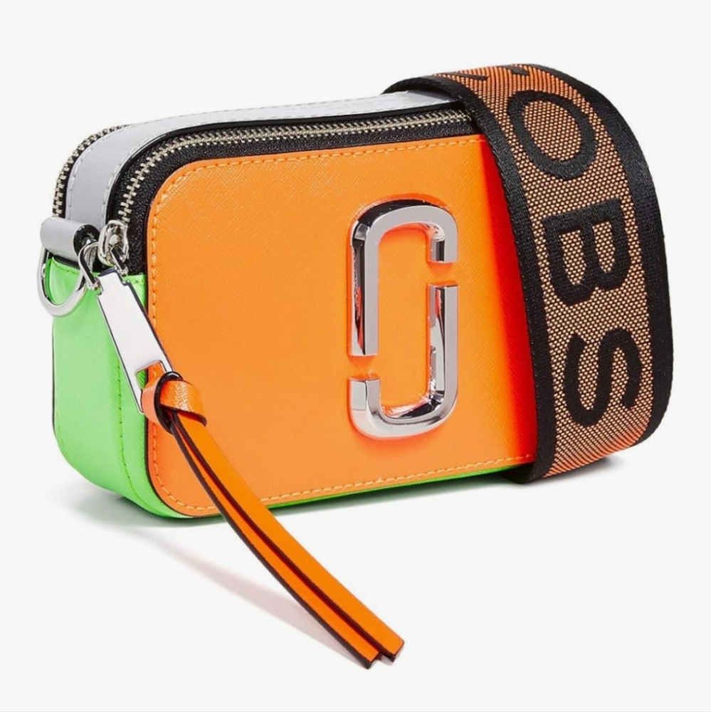 Marc Jacobs Orange and Green Women's Bag